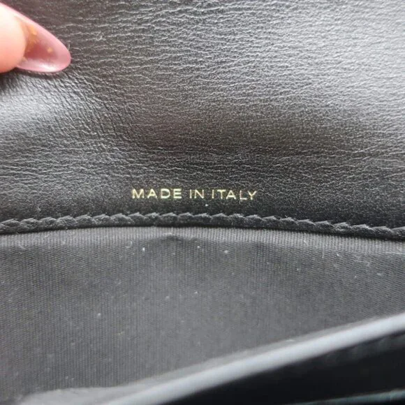 Chanel Camellia-Embossed Quilted Leather L Yen Continental Wallet Black - Picture 14 of 15